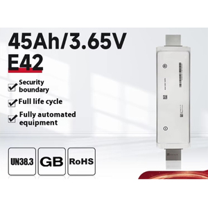 แบตเตอรี่โซลิดสเตทแบบซอฟต์แพ็ค TLEC E42 3.65V 45Ah สำหรับเครื่องมือไฟฟ้า 2000 รอบการใช้งาน -20C ถึง 60C น้ำหนัก 66120 กรัม - Product Image 4