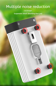 SUNSUN CP-200B Pompe à air silencieuse pour aquarium Aérateur de réservoir de poissons 3.5W Batterie au lithium Chargement USB avec accessoires - Product Image 4