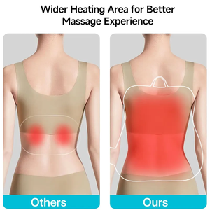 Portatile Shiatsu cuscino sedia massaggiante scorrevole posteriore per riscaldamento massaggiatore elettrico per alleviare il dolore accessori sportivi - Product Image 4