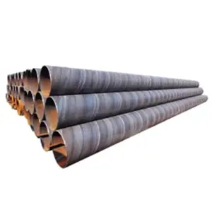 Api 5l Spiral Welded Carbon Steel Pipe for Carbon SSAW spiral welded steel pipe flange connected suppliers