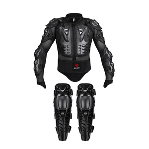 Veste de protection pour moto adulte et genouillères, accessoires de moto, protection du dos, de la poitrine, armure intégrale pour le motocross - Product Image 2