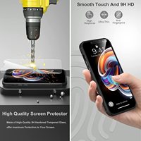 Coque de téléphone antichoc Oem 5 en 1 pour iPhone 13 Pro Max avec objectif de caméra de protection d'écran en verre trempé
