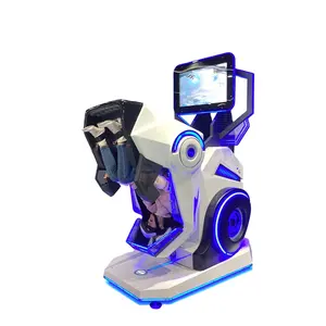 เกมไม่ได้ถูกบล็อก9D 360 VR เคลื่อนไหวเกมอาเขตจำลองการบินห้องนักบินเสมือนจริง VR เก้าอี้เกมจำลองการบิน