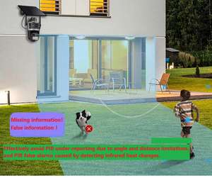 ระบบรักษาความปลอดภัยพลังงานแสงอาทิตย์8MP AOV กล้องวงจรปิดบันทึก24ชั่วโมง360 PTZ พร้อมการตรวจจับการเคลื่อนไหวเครือข่าย4G ความละเอียด4K เซ็นเซอร์ CMOS - Product Image 5