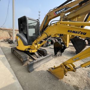 Ingeniería usada Komatsu Pc35 Pc55 Pc60 Excavadora hidráulica sobre orugas con buen estado operar cabina - Product Image 4