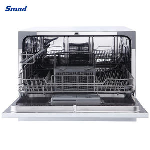 Mini <span class=keywords><strong>Lavastoviglie</strong></span> da Banco Portatile Bianca per 6 Coperti, 220V 50HZ - Product Image 3