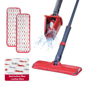 Vadrouilles <span class=keywords><strong>UltraMax</strong></span> V ileda avec 2 recharges de rechange, vadrouille pivotante 360 de haute qualité et ensemble de seaux Turbo pour le nettoyage des sols à la maison - Product Image 1