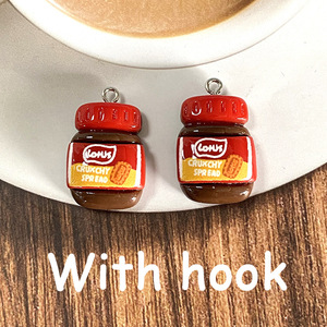 Ciondoli in Resina 3D Realistici a Forma di Bottiglia di Salsa di Pomodoro e Ketchup, Accessori per Portachiavi Fai-da-Te - Product Image 6