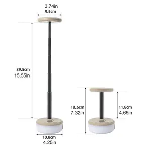 Лампа бюро современная беспроводная перезаряжаемая боковая Беспроводная флюоресцентная акриловая настольная лампа для кемпинга - Product Image 1