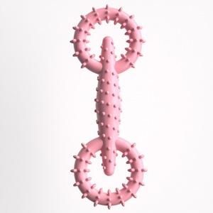 Juguete masticable para perros de lujo ecológico más vendido, juguete para mascotas de goma natural resistente a huesos grandes, venta al por mayor con bolsa para jugar - Product Image 3