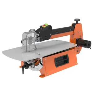 Electric scroll saw machine Wood cutting machine table adjustable 558mm variable speed scroll saw