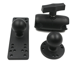 1.5" C Size <b>Plastic</b> Double Socket Arm Marine GPS Fishfinder Mount for Sonar Boat Canoe Kayak for Navigation & GPS - Product Image 4