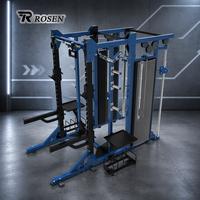 Rack de Squat Demi-Cage Functional ROSEN Fitness pour Entraînement Complet du Corps en Salle de Sport Commerciale