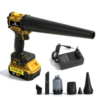 Ensemble aspirateur et sèche-cheveux sans fil haute puissance à double usage - Portable - Convient pour le nettoyage des intérieurs de voiture