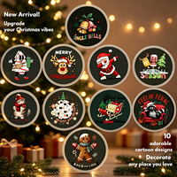 Projecteur LED USB réglable 2026 pour Dropshipping Shopify, Lampe de Nuit de Noël avec Motifs Père Noël