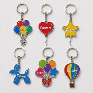 Llaveros de Globos Personalizados al por Mayor de Alta Calidad, Cadenas de Juguetes Inflables, Recuerdos Festivos para Fiestas y Carnavales - Product Image 1