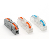 Connecteurs d'épissure rapide universels LT-211 bornes de fil enfichables 1P pour 0.2-4.0mm ² LED Power Electric Wire Copper