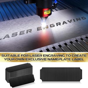 Cá nhân mảng bám Trống Tùy Chỉnh Tên tag khung tên nhãn với chất kết dính ủng hộ cho Trophy thăng hoa tấm nhôm có thể in - Product Image 4