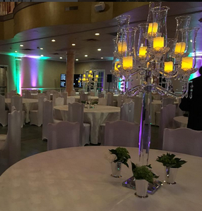 Candelabro alto de cristal, brazos Hurricane 9, MH-Z0115 - Product Image 2