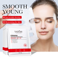 OEM SADOER Nouveau 2025 Crème Visage, Lotion et Tonique Personnalisés au Céramide et Vitamine C, Apaisants, Réparateurs et Éclaircissants, Cosmétiques Chinois pour Soins de la Peau Féminine