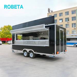 Camion de nourriture mobile avec cuisine complète remorque de crème glacée canada cuisine mobile en plein air - Product Image 1