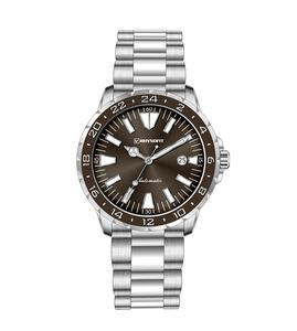 Reloj de Buceo Automático Miyota 9015 de 300 m con Bisel Blanco de Acero Inoxidable, Esfera Azul Negro Gris Frío y Cálido, Manecillas Luminosas - Product Image 3