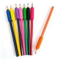 Crayons de couleur hexagonaux à 8 pointes pour enfants, emballage sous carte, pour dessin et coloriage