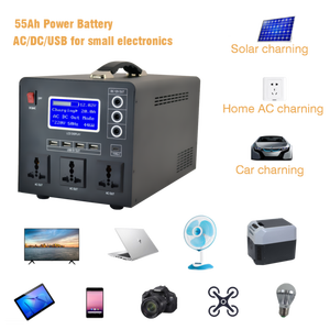 Lithium Battery Generator 1Kw Power 2Kw 220 Volt Portable 2000 W 1 Kw Systems Home Hybrid <b>Solar</b> Energy System YF-2000W Lithium B - Product Image 6
