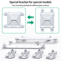Support de fixation à ventouse en alliage d'aluminium pour Starlink Mini – Fixation puissante pour toit ouvrant