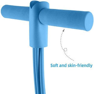 Bàn Đạp Kháng Ban Nhạc Đa Chức Năng Bàn Đạp Kháng Ban Nhạc Siêu Nhẹ Tập Thể Dục Ban Nhạc 4 Ống Dây Đeo Yoga Đàn Hồi - Product Image 4