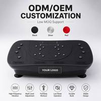 Plateforme vibrante d'exercice à haute puissance 150 W Crazy Fit pour le corps entier avec masseur magnétique intégré
