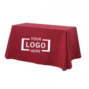 Logo Printed Advertising Tablecloth <b>Table</b> Covers Printing <b>Desk</b> Cover for Exhibition & Promotion - Product Image 2