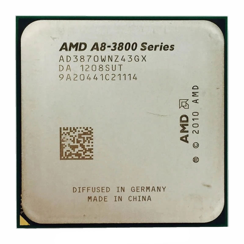 AMD A8-3870K Ghz Quad-Core CPU Desktop Performance