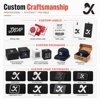 Casquette de sport en coton avec logo en caoutchouc à 5 panneaux, fabrication OEM JX, haute qualité, Gorras à visière plate, style hip-hop, snapback noir