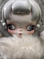 POP MART SKULLPANDA Punk Panda Peluche Mignonne Tendance Designer Jouet de Collection Cadeau pour les Passionnés d'Art Toy