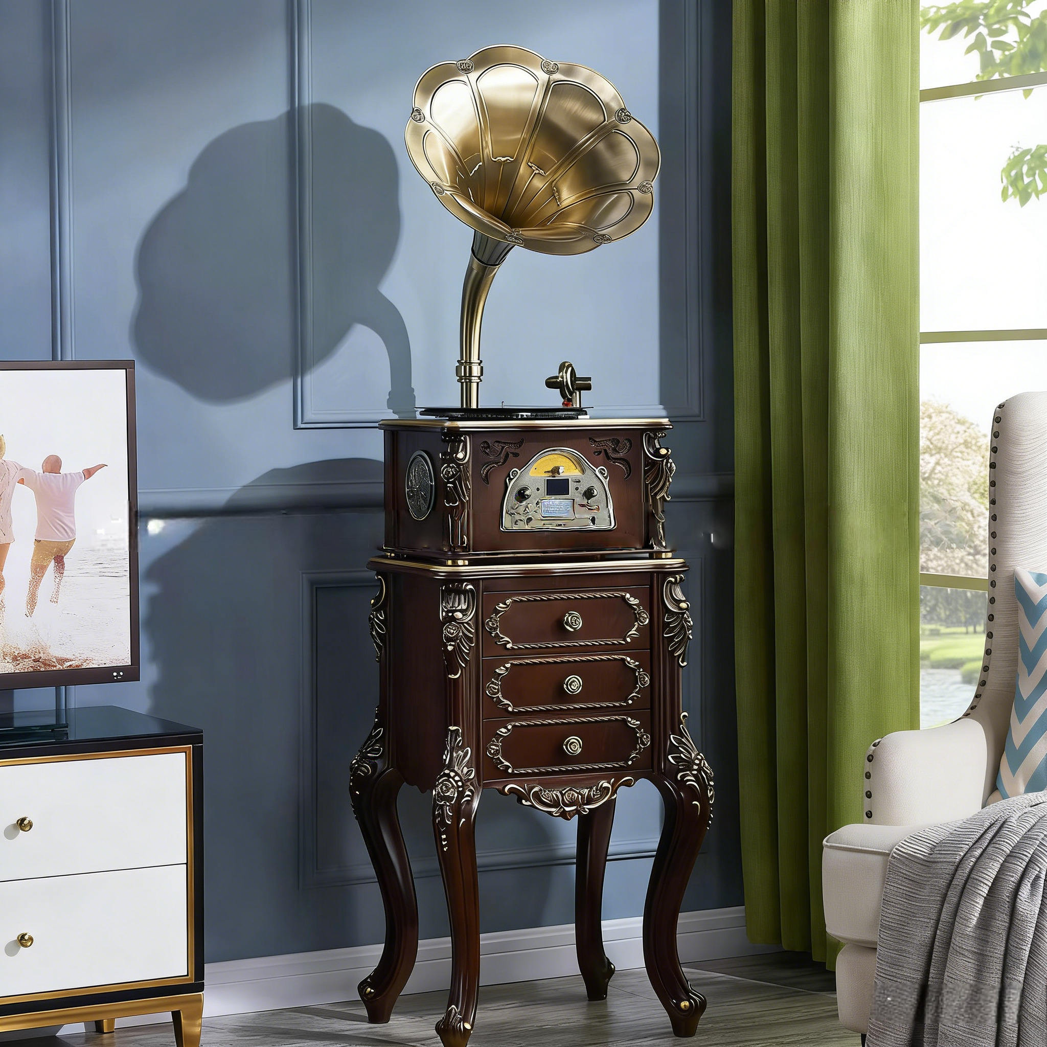 1801CD สีน้ำตาล