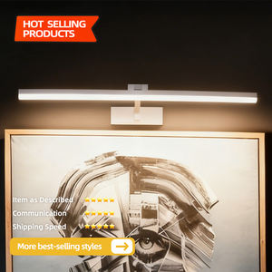 Salle de bain vanité éclairage nickel style moderne métal photo lumière vanité lit éclairage mur lampe de chevet galerie ip44 hôtel lampe - Product Image 2