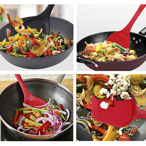 Pelle en Silicone antiadhésive résistante à la chaleur, <span class=keywords><strong>spatule</strong></span> <span class=keywords><strong>de</strong></span> <span class=keywords><strong>cuisine</strong></span>, poêle à frire, ustensile <span class=keywords><strong>de</strong></span> <span class=keywords><strong>cuisine</strong></span> - Product Image 4