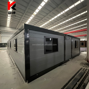 <span class=keywords><strong>America</strong></span> Garden Tiny Maison mobile extensible de 40 pieds Maisons portables 2 3 chambres Maisons capsules pour villa - Product Image 3