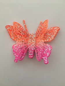 BELLEWORLD-accesorios para el cabello de estilo coreano para niños, accesorios para el cabello de simulación tridimensional con purpurina, mariposa, clip para el pelo de bebé, lazos para el pelo - Product Image 4