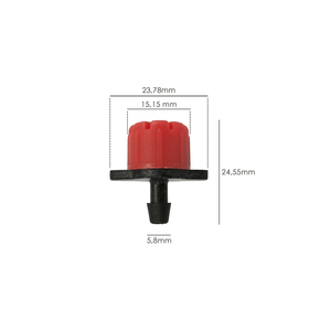 Emettitore per Irrigazione a Goccia ad Alto Flusso Regolabile (Confezione da 100 Pezzi) - Product Image 2