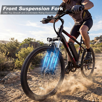 Stock disponible, livraison directe, VARUN, vélo électrique tout-terrain 24 pouces, 350W, 32KM/H, autonomie 50KM, balades du week-end, hommes, États-Unis, 3-7 jours