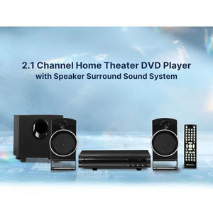 Système <span class=keywords><strong>Home</strong></span> Cinéma ED-8050 2.1 canaux avec son surround et caisson de basses pour sortie HDMI et lecture USB pour <span class=keywords><strong>lecteur</strong></span> <span class=keywords><strong>DVD</strong></span> - Product Image 6