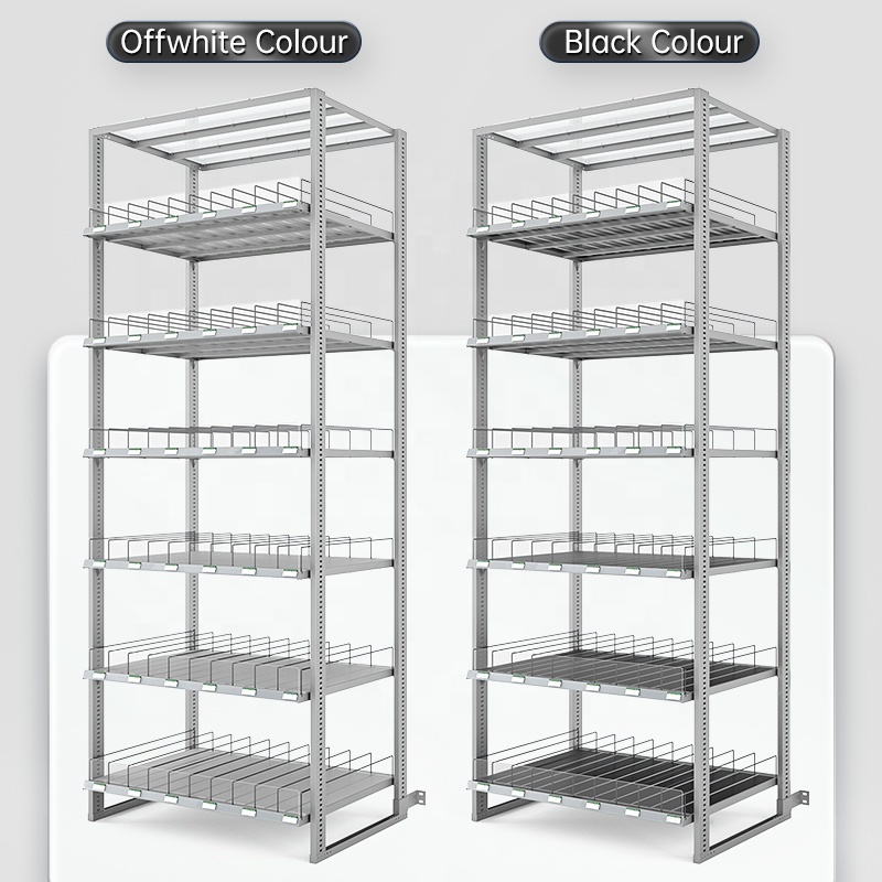 Gravity Flow Rack Rear Replenishment Gravity