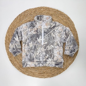 Chaqueta <span class=keywords><strong>de</strong></span> franela RTS con media cremallera <span class=keywords><strong>para</strong></span> niña, manga larga, chaqueta <span class=keywords><strong>de</strong></span> franela con media cremallera <span class=keywords><strong>para</strong></span> niños, abrigos, chaqueta <span class=keywords><strong>de</strong></span> <span class=keywords><strong>invierno</strong></span> <span class=keywords><strong>para</strong></span> bebé con cuello <span class=keywords><strong>de</strong></span> sherpa - Product Image 2