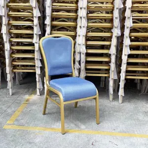 Shunde-Silla de banquete para muebles, asiento de recepción con diseño de boda