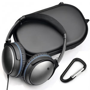 Étui rigide en EVA pour casque <span class=keywords><strong>Bose</strong></span> <span class=keywords><strong>QC35</strong></span> <span class=keywords><strong>II</strong></span> QC25 QC45, sac de rangement de voyage avec fermeture éclair - Product Image 1