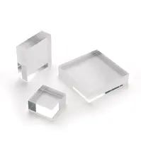 Blocs de construction en acrylique, Cube Transparent, vente en gros