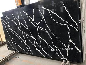<span class=keywords><strong>Quarzo</strong></span> Marquino <span class=keywords><strong>nero</strong></span> di alta qualità per la decorazione d'interni <span class=keywords><strong>quarzo</strong></span> <span class=keywords><strong>nero</strong></span> con linea bianca uso interno <span class=keywords><strong>quarzo</strong></span> - Product Image 4