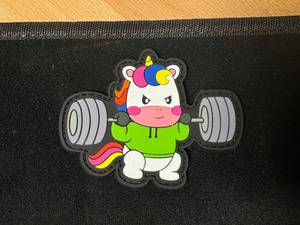 맞춤형 동물 모양 불규칙한 개인화 된 패턴 프랑스 개 낙하산 프렌치 불독 사용자 정의 부드러운 PVC 고무 패치 - Product Image 6